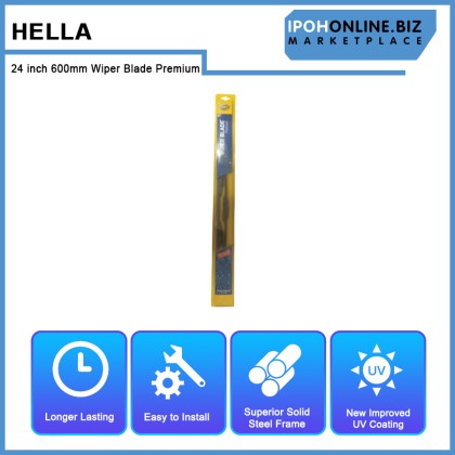 Hella 24 inch 600mm Wiper Blade Premium 9XW 177 935-241 For Alfa Romeo Chevrolet Citroen Fiat Honda Hyundai Kia Mazda Mitsubishi Nissan Peugeot Renault Ssangyong Toyota Hella 24 inch 600mm Wiper Blade Premium 9XW 177 935-241 For Alfa Romeo Chevrolet Citroen Fiat Honda Hyundai Kia Mazda Mitsubishi Nissan Peugeot Renault Ssangyong Toyota